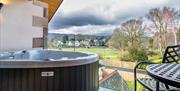 Views from a Hot Tub Suite at Applegarth Villa Hotel & Restaurant in Windermere, Lake District