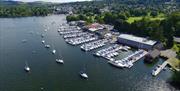 Aerial View of Aquatic Quays Windermere