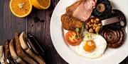 Breakfast from Lake View Restaurant, Armathwaite Hall Hotel and Spa in Bassenthwaite, Lake District