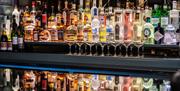 Drinks from the Bar at The Grill at Armathwaite Hall Hotel and Spa in Bassenthwaite, Lake District