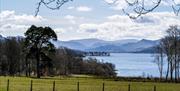 Bassentwaite Lake Views at Lake View Restaurant, Armathwaite Hall Hotel and Spa in Bassenthwaite, Lake District