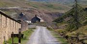 Grounds and historic buildings at Nenthead Mines in Nenthead, Cumbria