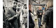 Visitors on a Brewery Tour at Bowness Bay Brewing in Kendal, Cumbria