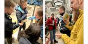 Visitors on a Brewery Tour at Bowness Bay Brewing in Kendal, Cumbria