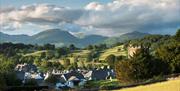 Views from Beatrix Potter Gallery in Hawkshead, Lake District