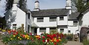 Exterior and Garden at Townend on tours with Cumbria Tourist Guides