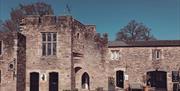 Black Cat Distillery at Brougham Castle near Penrith, Cumbria