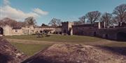 Black Cat Distillery at Brougham Castle near Penrith, Cumbria