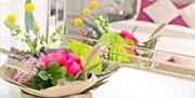 Bouquet in a Double Bedroom at Burn How Garden House Hotel in Bowness-on-Windermere, Lake District