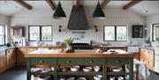Kitchen in a Boutique Retreats Cottage in the Lake District, Cumbria