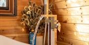 Bath in the Glamping Pod at Mosedale End Farm