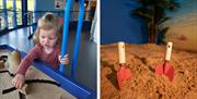 Children's Play Areas at The Beacon Museum in Whitehaven, Cumbria