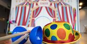 Children's Circus Play Area at The Beacon Museum in Whitehaven, Cumbria