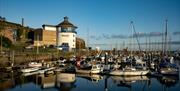 Exterior and Marina at The Beacon Museum in Whitehaven, Cumbria