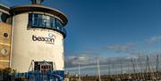 Exterior and Marina at The Beacon Museum in Whitehaven, Cumbria