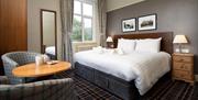Double bedroom at The Coniston Inn, Coniston, Lake District