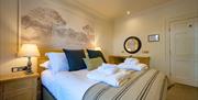 Double bedroom at The Wilding Hotel in Brough, Cumbria