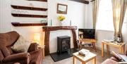 Living space at Birchbank Cottage in the Lake District, Cumbria