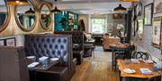 Bistro Seating at 1863 Bar Bistro Rooms in Ullswater, Lake District