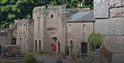 Exterior at Black Cat Distillery at Brougham Castle near Penrith, Cumbria