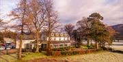 Exterior View of Borrowdale Gates Hotel in Grange near Keswick, Lake District