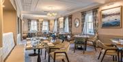 Dining Room Seating at The Borrowdale Hotel in Borrowdale, Lake District