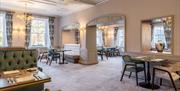 Dining Room Seating at The Borrowdale Hotel in Borrowdale, Lake District