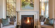 Cosy Lounge at The Borrowdale Hotel in Borrowdale, Lake District