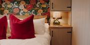 Double bedroom at Brackenslack Shepherds Huts in Maulds Meaburn, Cumbria