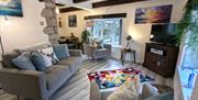 Lounge Area at Brackenthwaite Farm in Carnforth