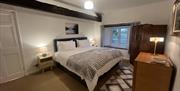 Double bedroom at The Old Farmhouse at Brackenthwaite Farm near Arnside