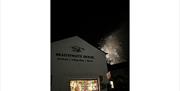 Fireworks above Braithwaite House Rooms in Braithwaite, Lake District