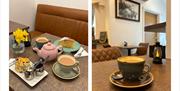 Tea from the Tearoom at Braithwaite House Rooms in Braithwaite, Lake District