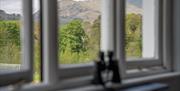 View of Loughrigg Fell from Brantholme B&B in Ambleside, Lake District