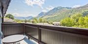 Balcony Views from The Bridge Hotel in Buttermere, Lake District