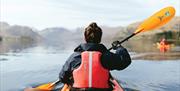 Kayaking at Another Place, The Lake in Ullswater, Lake District