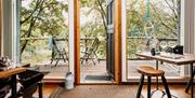Interior of Tawny Owl Treehouse from Classic Cottages in the Lake District, Cumbria