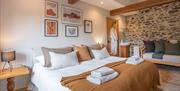 Master Bedroom in The Carthouse at The Green Cumbria in Ravenstonedale, Cumbria