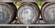 Barrels at Lakes Distillery on Customised Tours with Cumbria Tourist Guides