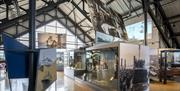 Exhibits at The Dock Museum in Barrow-in-Furness, Cumbria