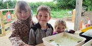 Children at an Event with Cumbria Wildlife Trust in the Lake District & Cumbria