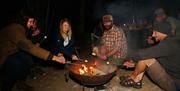 Campfire and Marshmallows at Night-Time Wildlife Adventure with Cumbria Wildlife Trust in the Lake District