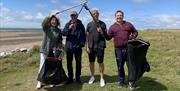 Coastal Cleanups with Wild Work Days with Cumbria Wildlife Trust