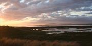 Scenery on Wildlife Tracking Tour with Cumbria Wildlife Trust at South Walney Nature Reserve