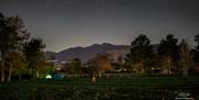 Starry Dark Skies over Castlerigg Hall Caravan & Camping Park near Keswick, Lake District © David D Jackson