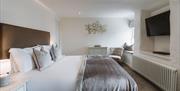 Superking Bedroom at Coffee & Stays at Cartmel Square in Cartmel, Cumbria