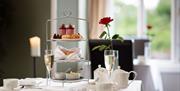 Enjoy traditional tiered Afternoon Tea at Cedar Manor in Windermere, Lake District