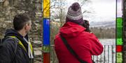 Photogenic scenery at Claife Viewing Station at Hawkshead, Lake District