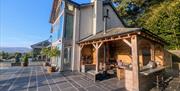 Outdoor Seating at Post Knott Lodge in Bowness-on-Windermere, Lake District