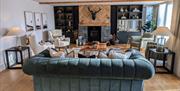 Living Room at Post Knott Lodge in Bowness-on-Windermere, Lake District